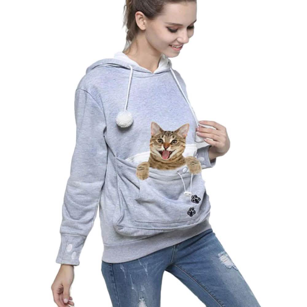 Sudadera con capucha de canguro