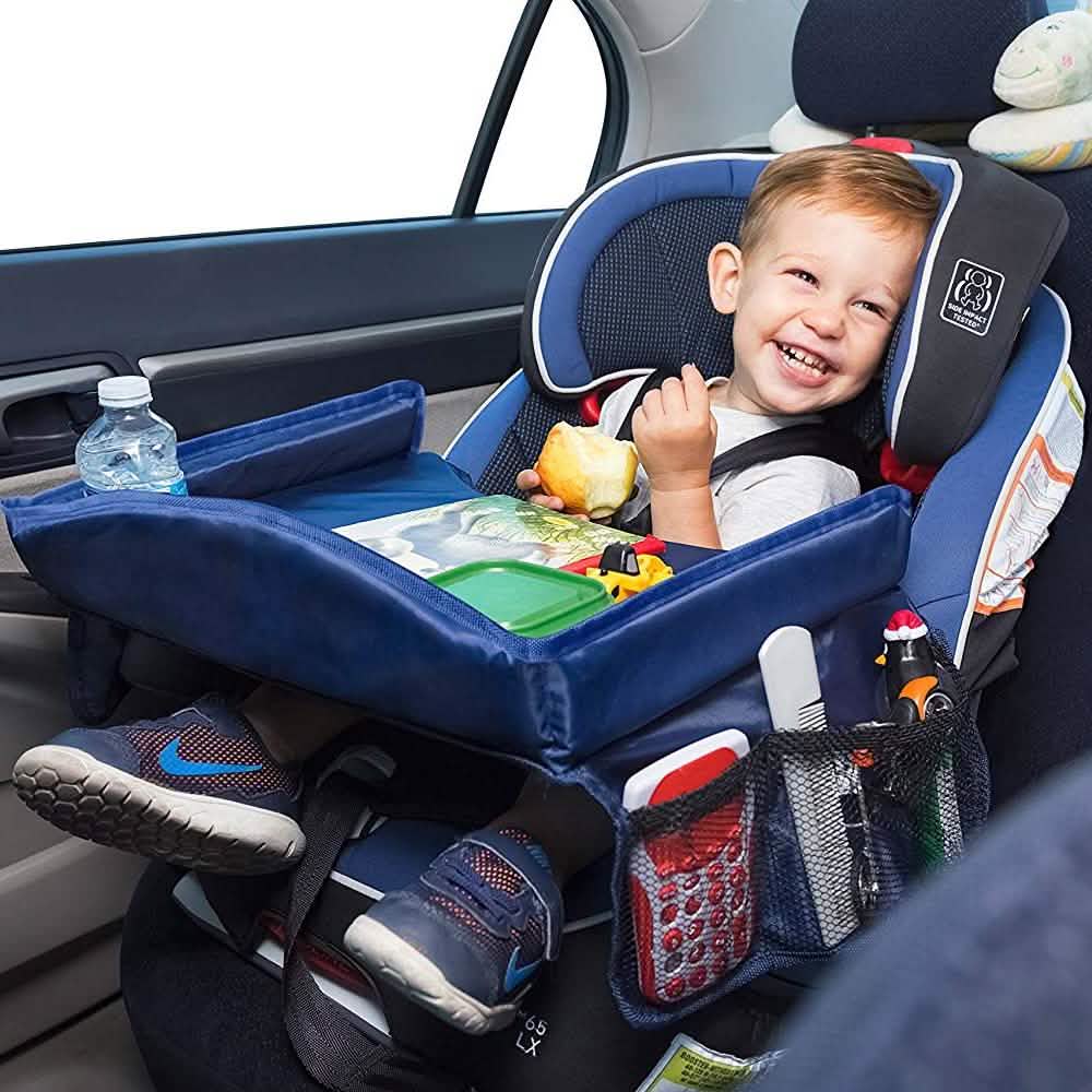 Bandeja de actividades para asiento de coche de niños
