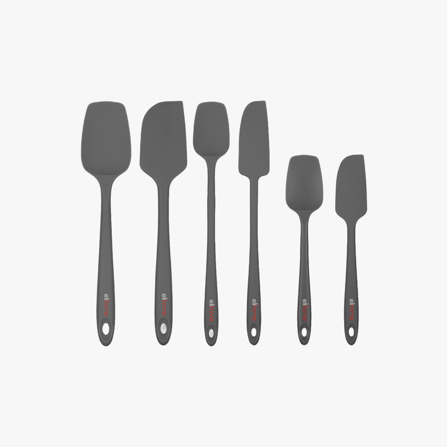 Elihome 6 Piece Silicone Spatula Set