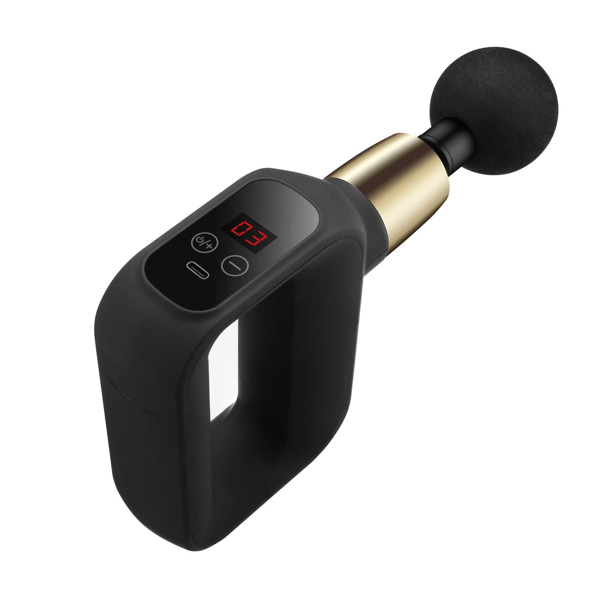 Masajeador muscular de percusión de tejido profundo portátil LAX Deluxe para fitness
