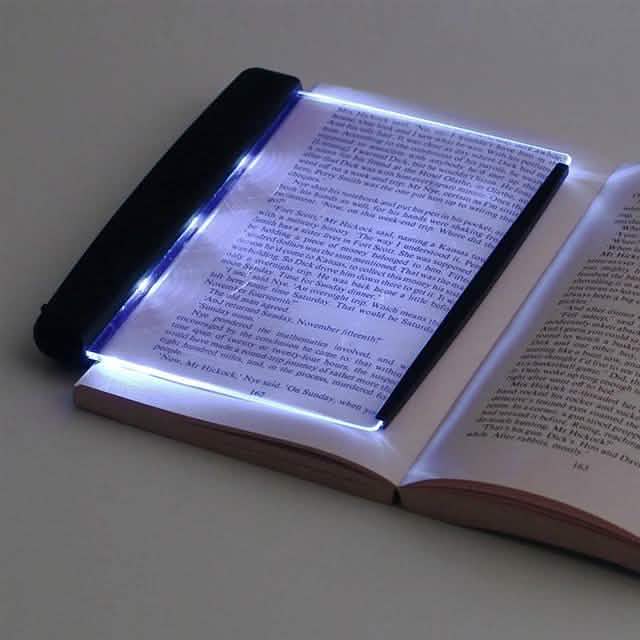 Luz de lectura LED, lámpara de noche protectora de ojos