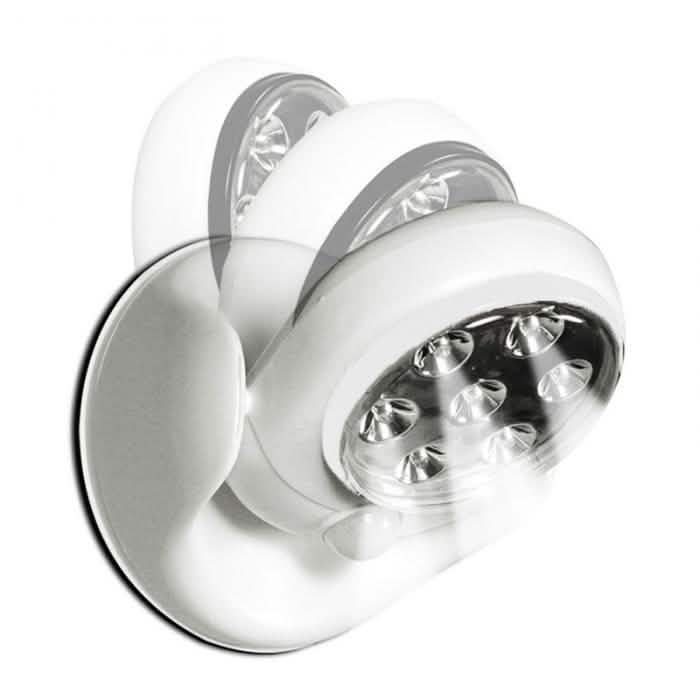 Luz LED como se ve en la televisión luces nocturnas base de luz de inducción inalámbrica