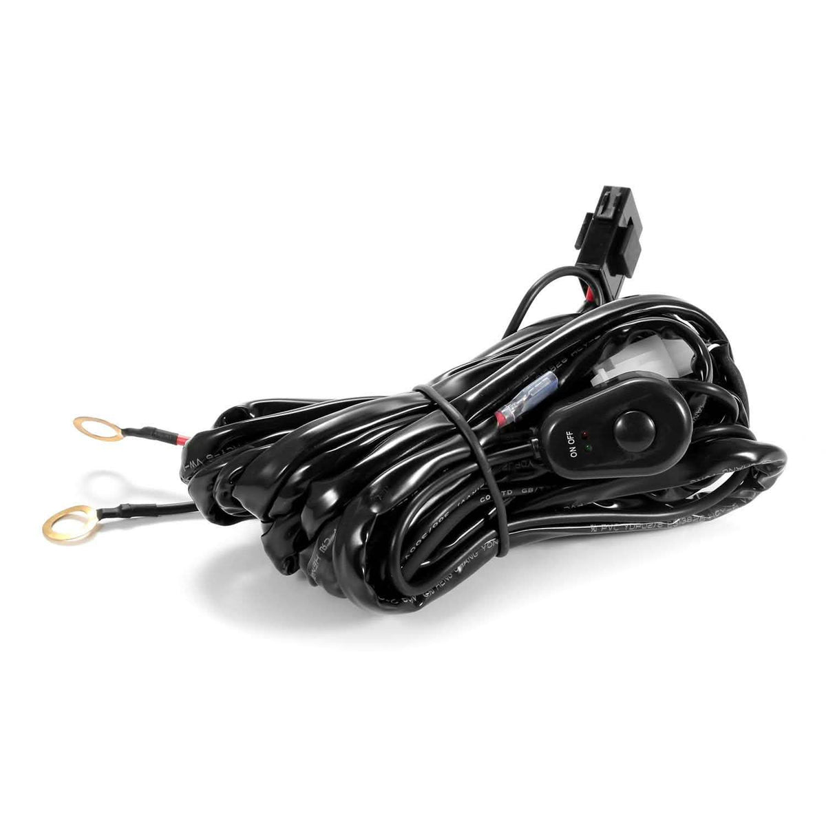 Kit de arnés de cableado para barra de luces LED de ajuste universal