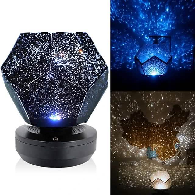 Proyector LED de estrellas, luz de estrellas de Tiktok, proyector de nebulosa