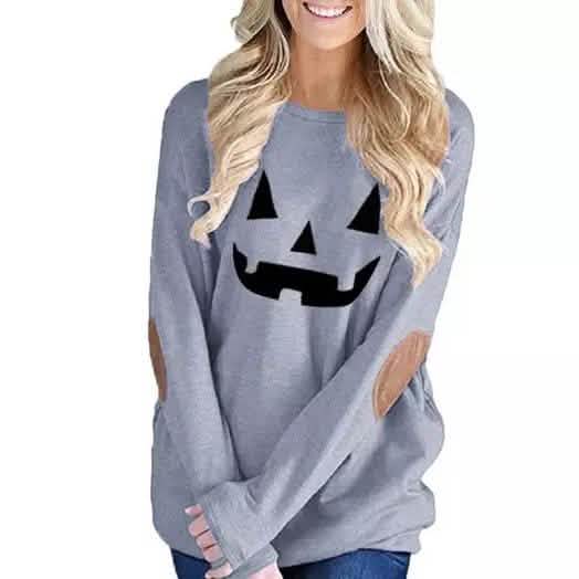Camiseta ligera de Halloween para mujer