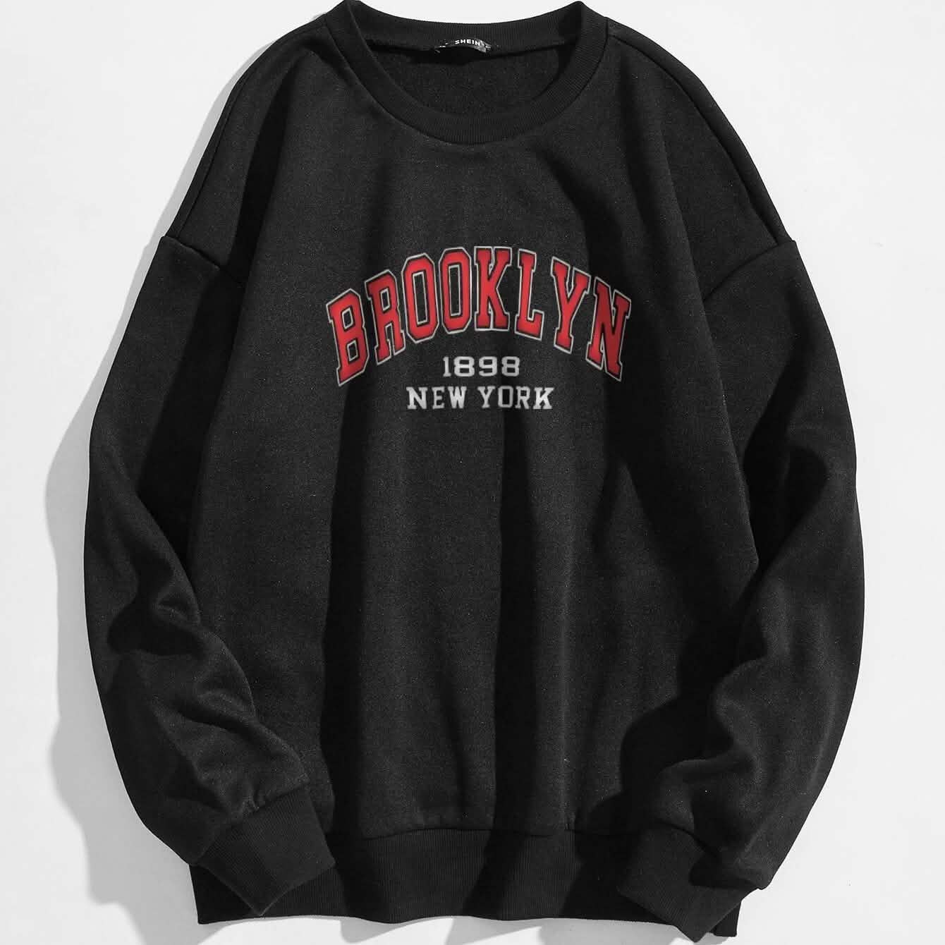 Sudadera con Forro Térmico y Gráfico de Letras