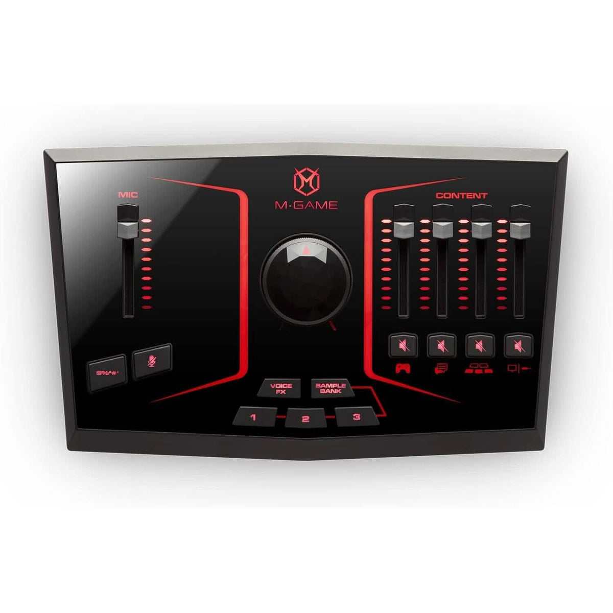 M-Game Solo USB Audio Interface Mixer for Streaming and Gaming (Refurbished)