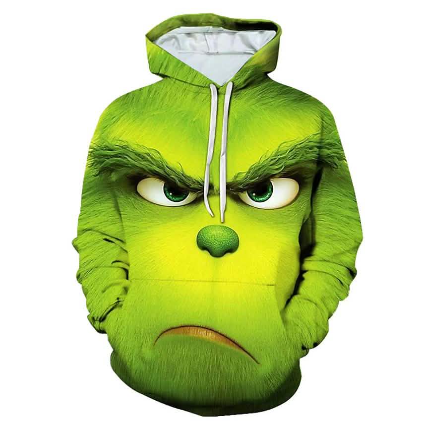Sudadera con capucha 3D de animales para hombre
