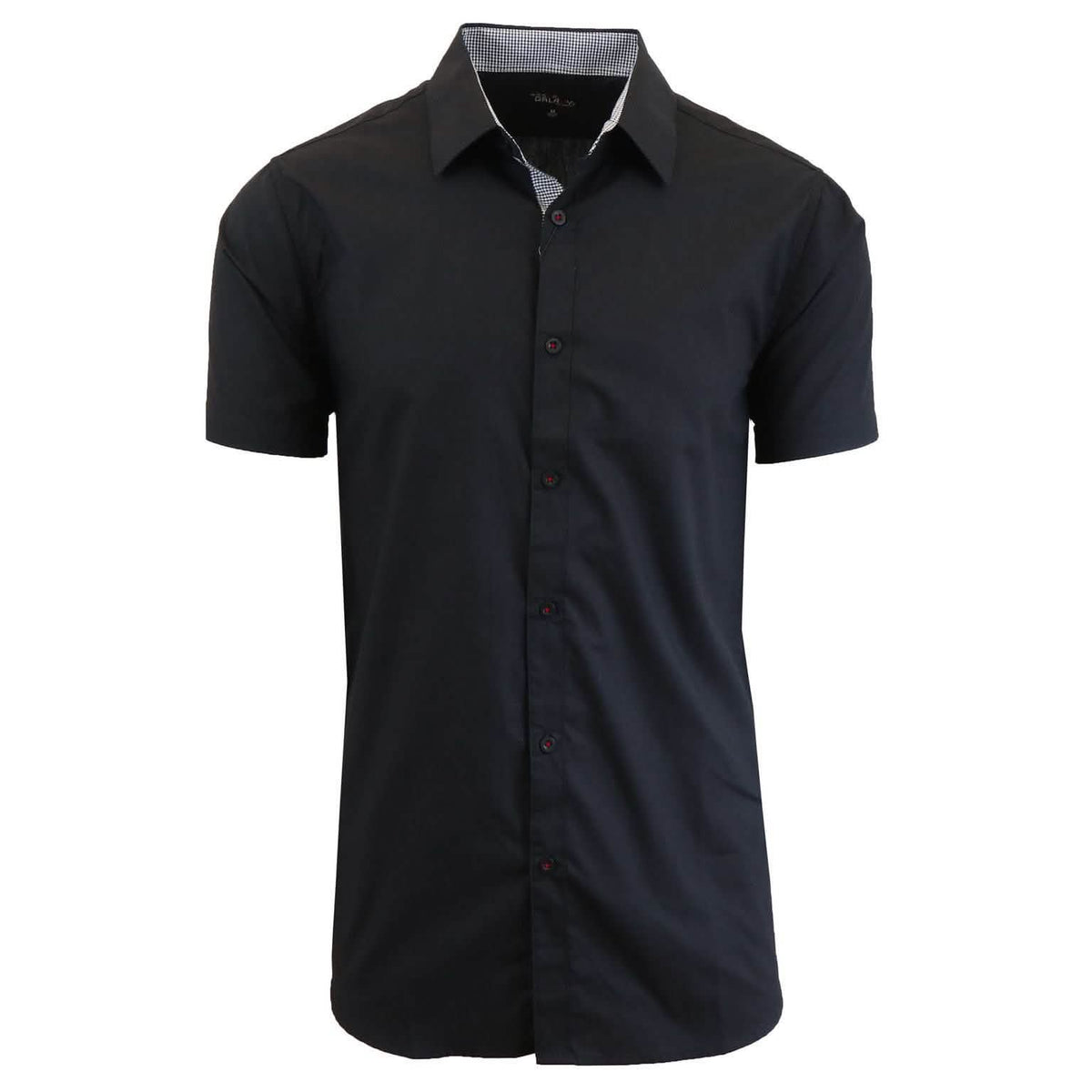 Camisa de vestir de manga corta para hombre
