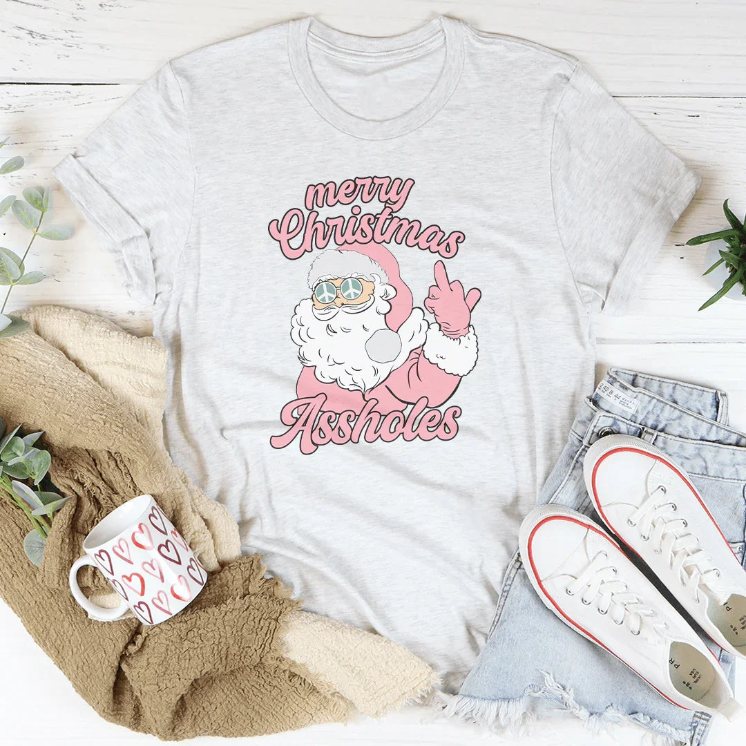 Merry Christmas A-sholes Tee