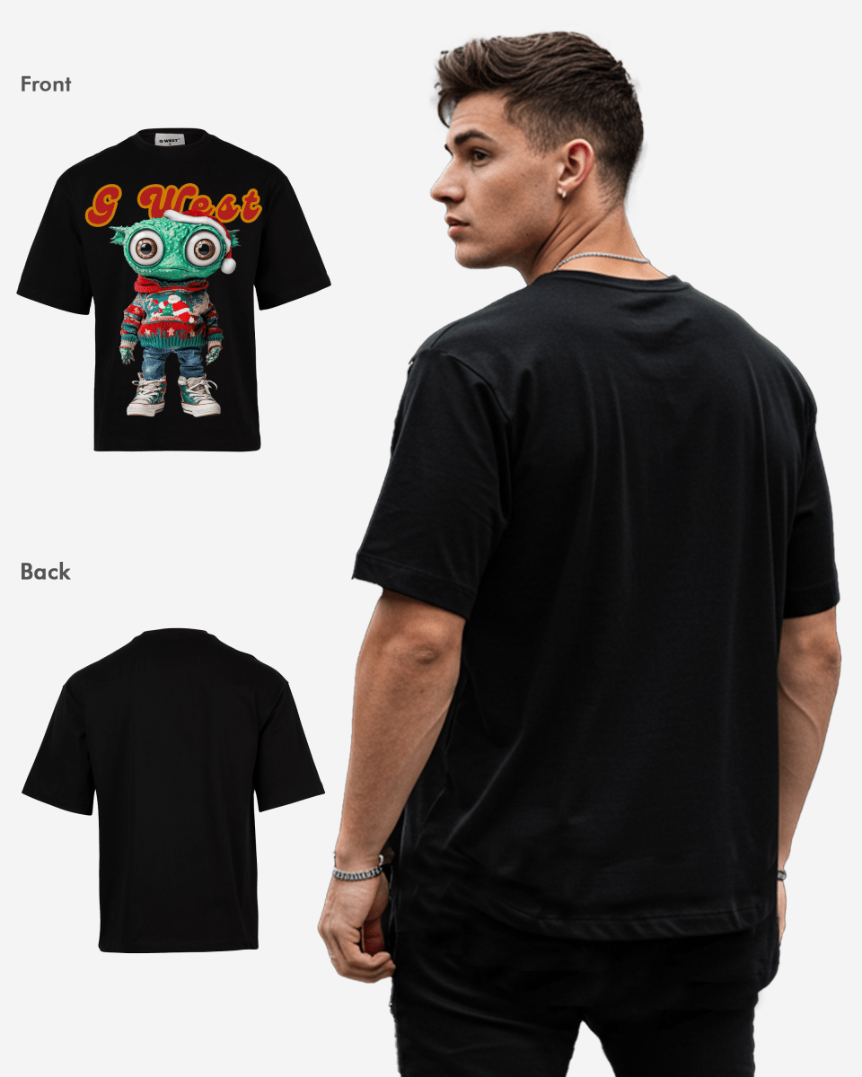 G West Merry Misfit Oversized T-Shirt Mens