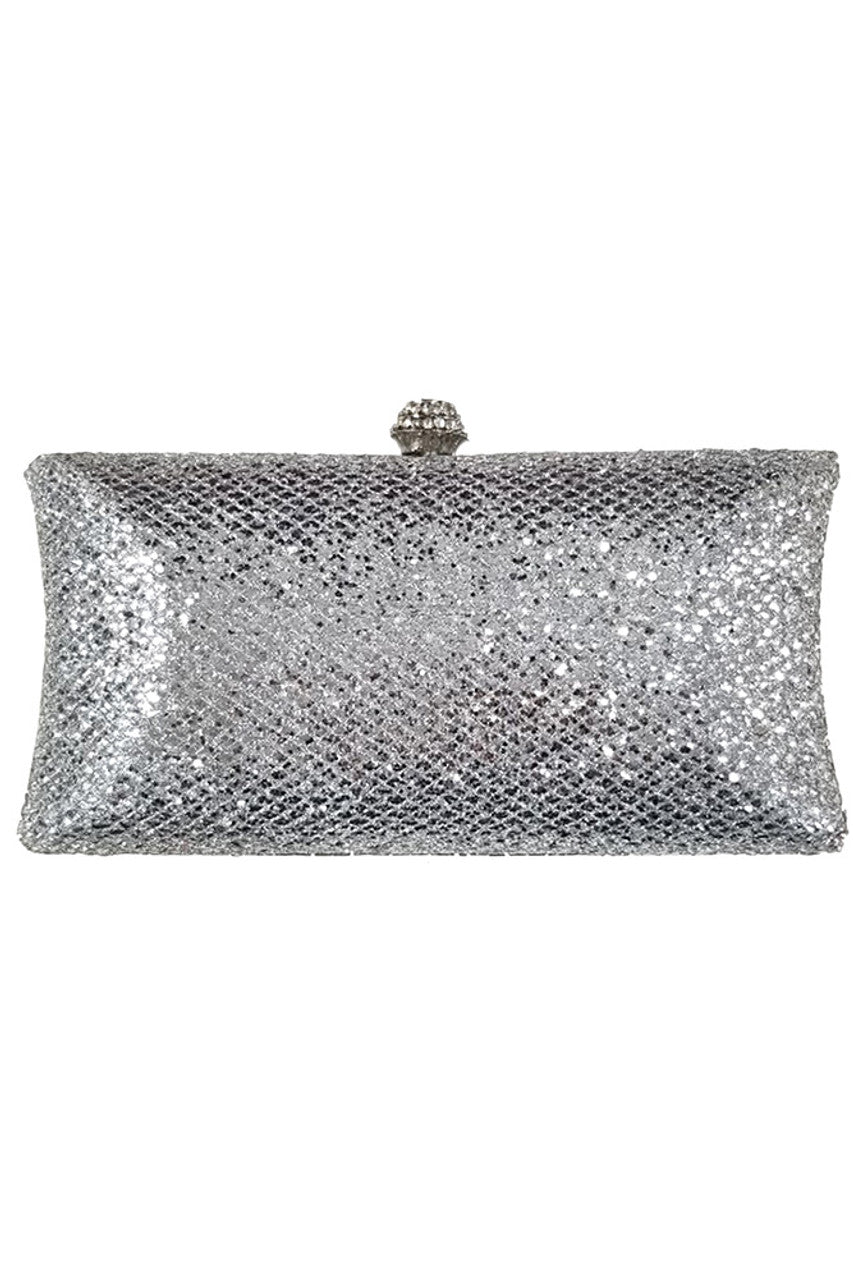 Metallic Glitter Clutch