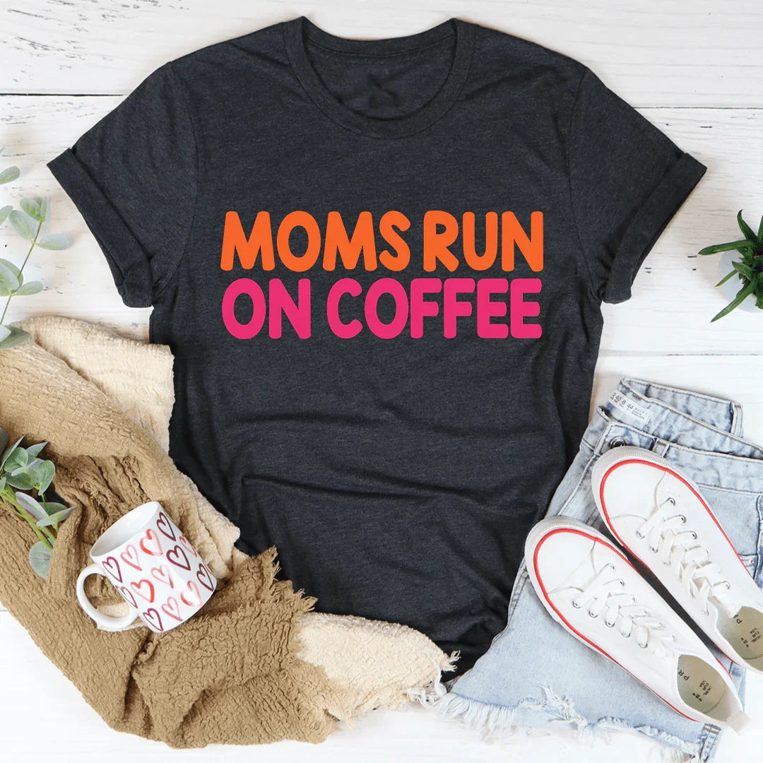 Camiseta Mamás Funcionan Con Café