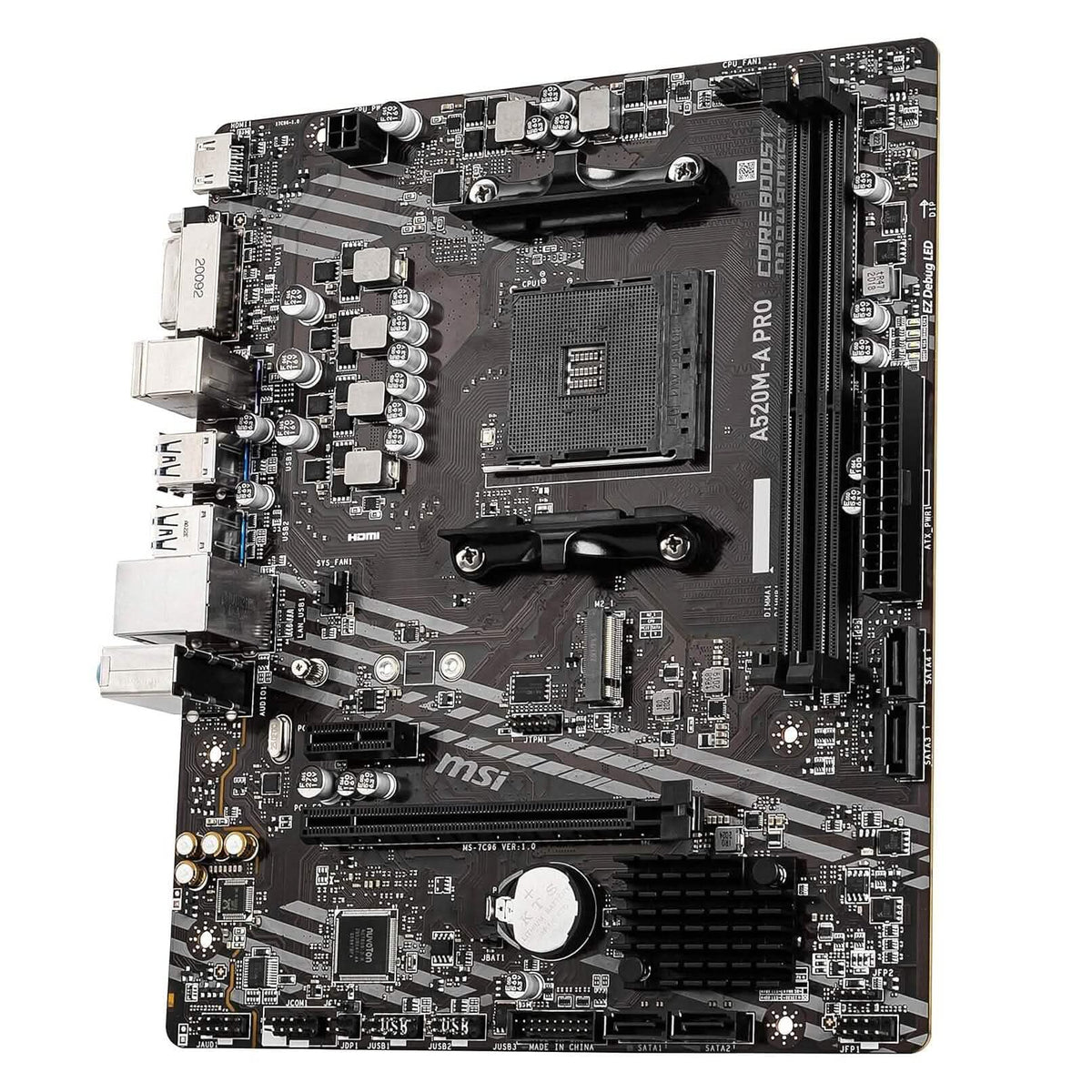 MSI A520M-A PRO Gaming Motherboard (Refurbished)