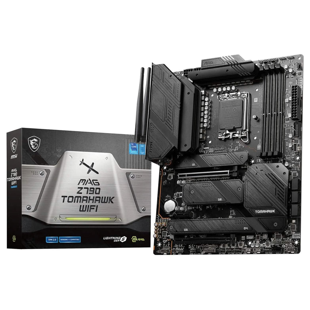 Placa Base para Juegos WiFi MSI MAG Z790 Tomahawk (Reacondicionada)
