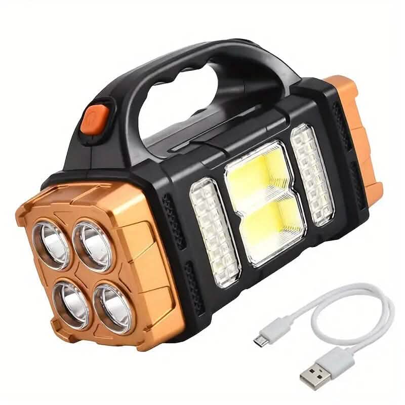 Linterna LED Solar Multifuncional para Camping