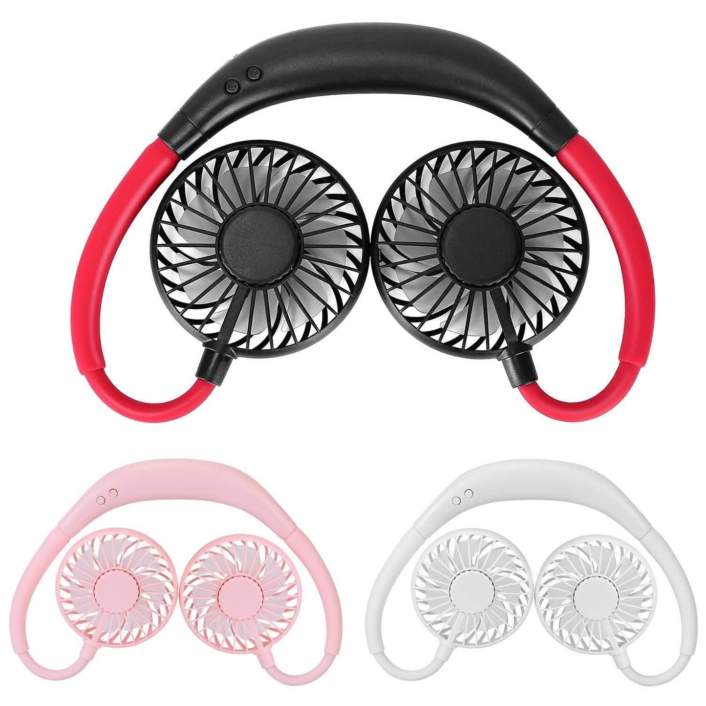 Ventilador de cuello portátil manos libres