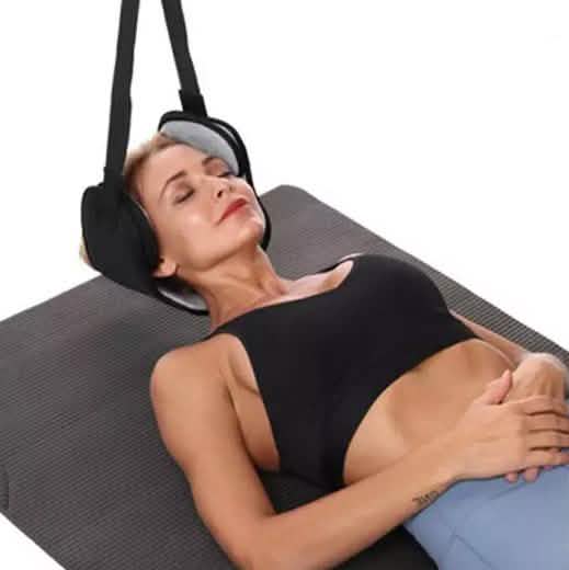 Hamaca de cuello portátil para estiramiento cervical