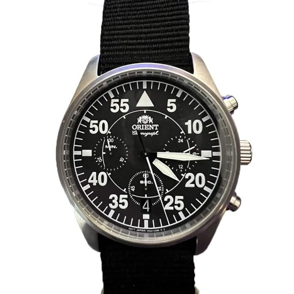 ORIENT VR32-UAB0 Cronógrafo de cuarzo para hombre con fecha (reacondicionado)