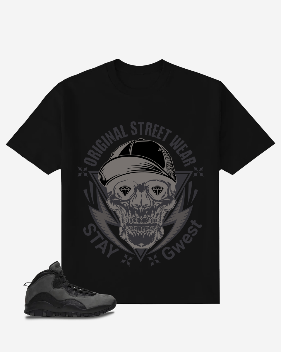 G West Original Street Wear Oversized T-Shirt Mens
