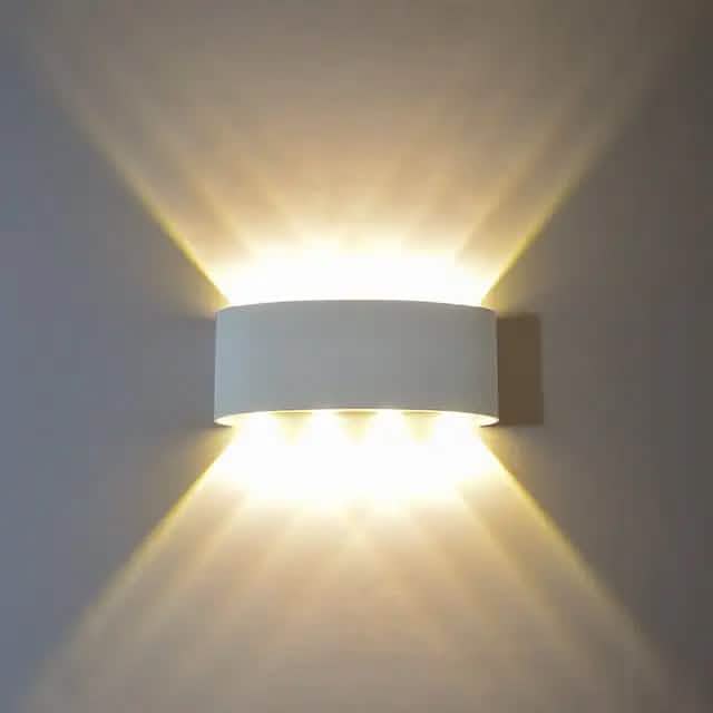 Aplique de pared impermeable para exterior