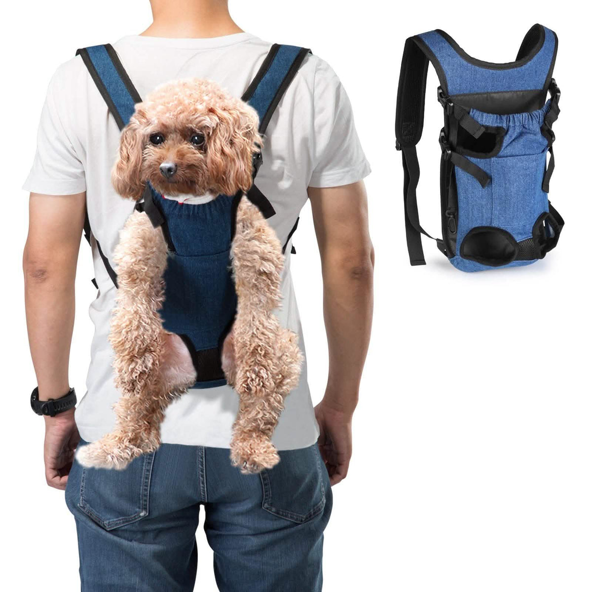 Mochila porta-perros delantera Ownpets Legs Out