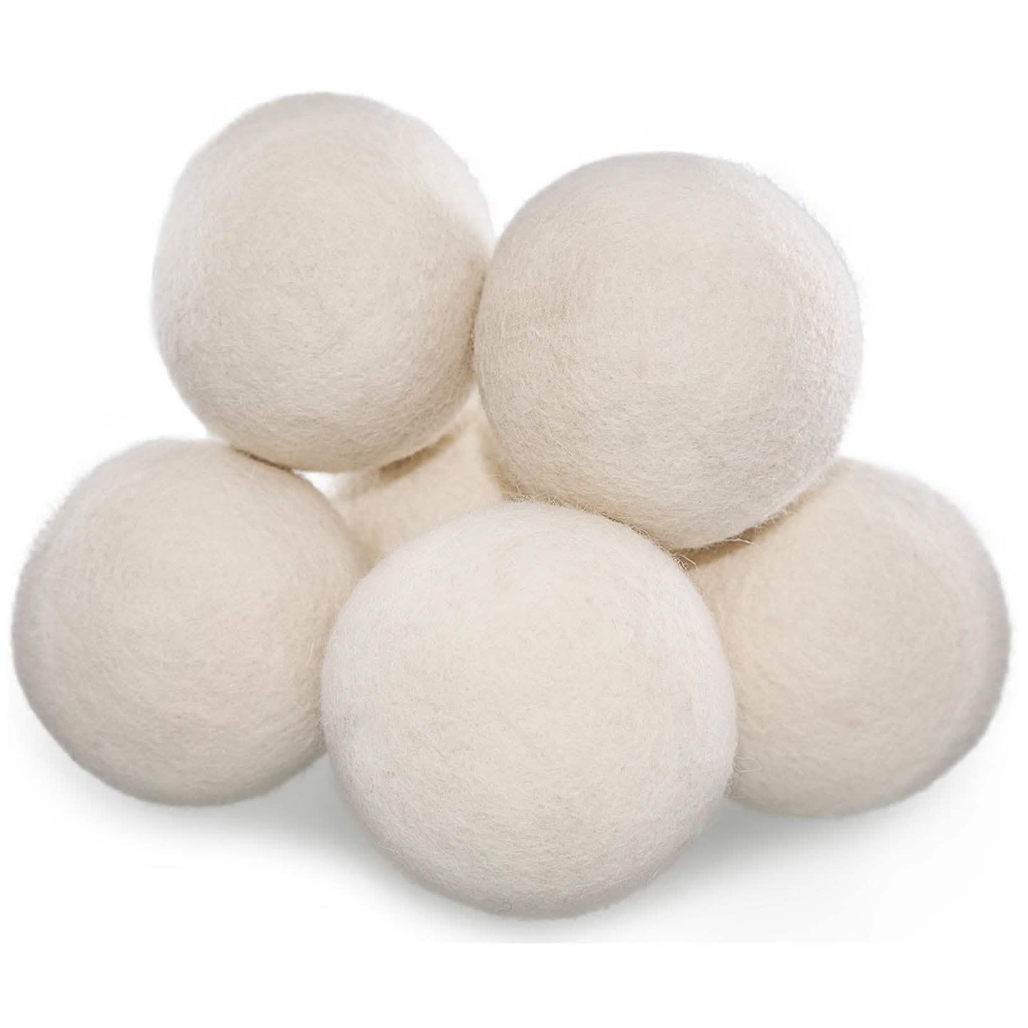 Bolas de lana para secadora XL OxGord para suavizante de telas natural