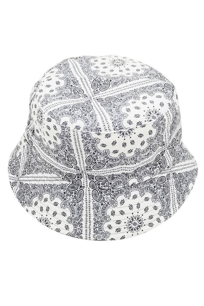 PAISLEY PRINT BUCKET HAT