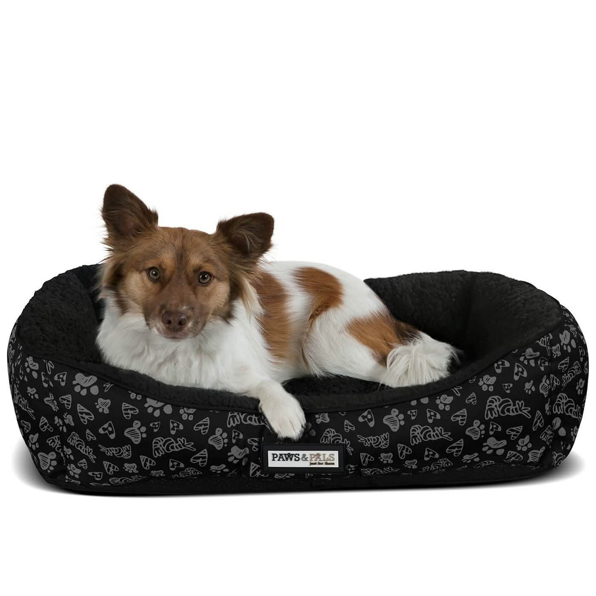 Cama para mascotas con estampado Paws & Pals