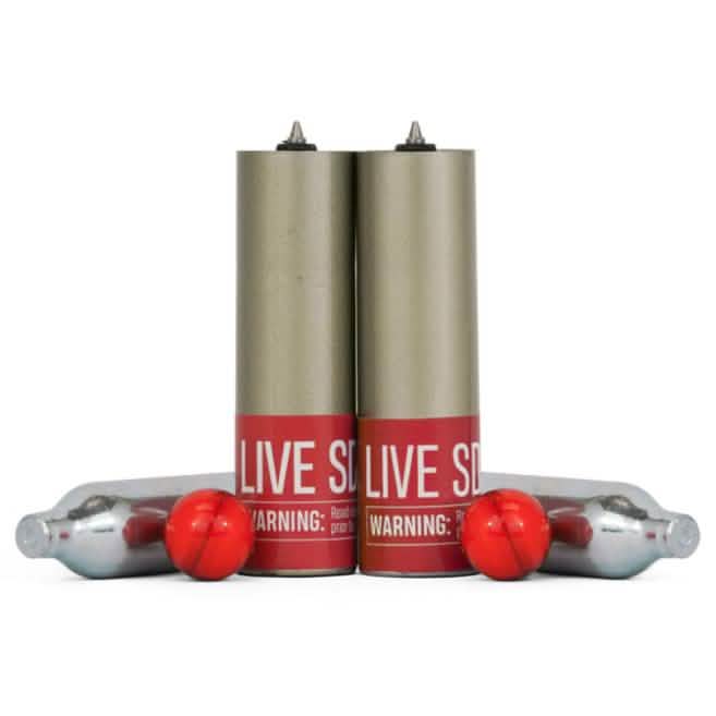 Kit de recarga de 2 disparos compacto Pepperball