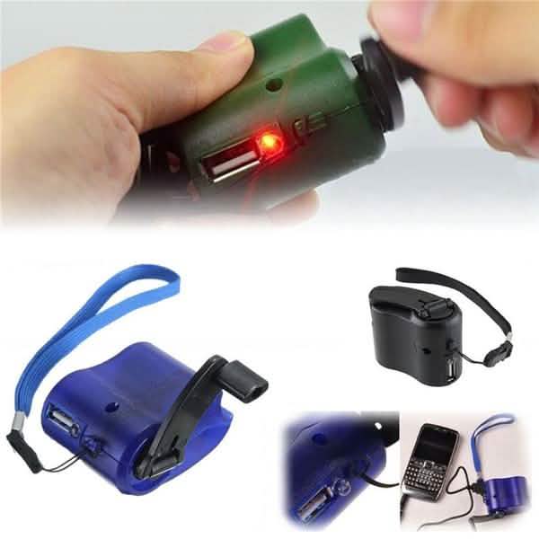 Cargador de emergencia para teléfono