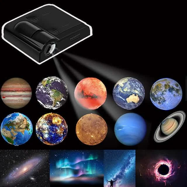 Lámpara de Proyección Luna Planeta Luz de Galaxia