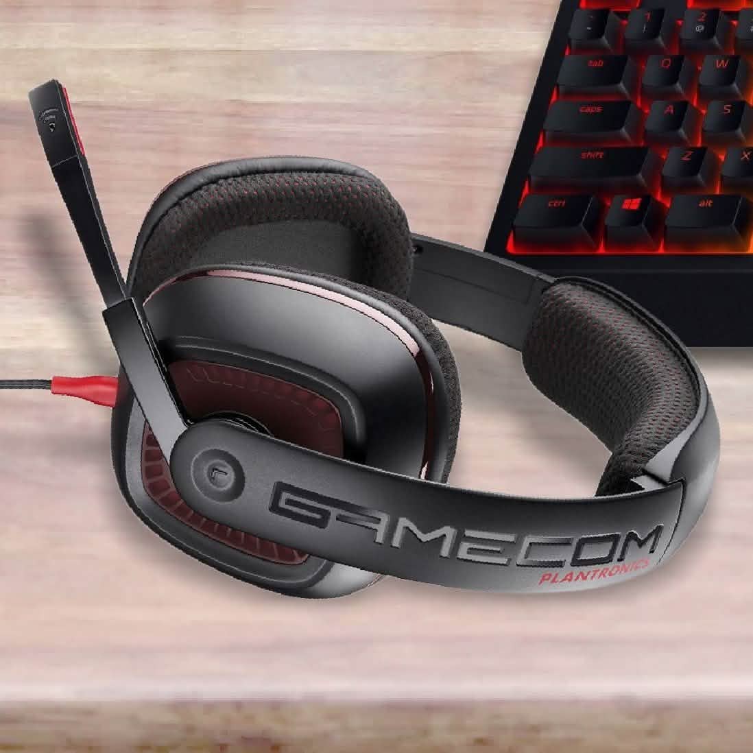 Auriculares de diadema cerrados Plantronics GameCom 367 para juegos (reacondicionados)