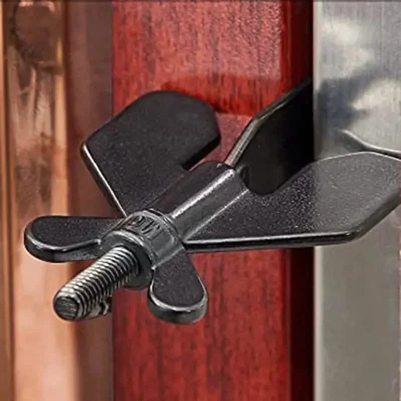 Cerradura portátil para puertas para uso en el hogar y hoteles: Tope de seguridad para puertas para defensa personal y seguridad infantil