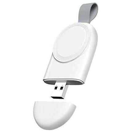 Cargador inalámbrico magnético USB portátil de carga rápida compatible con Apple Watch Series