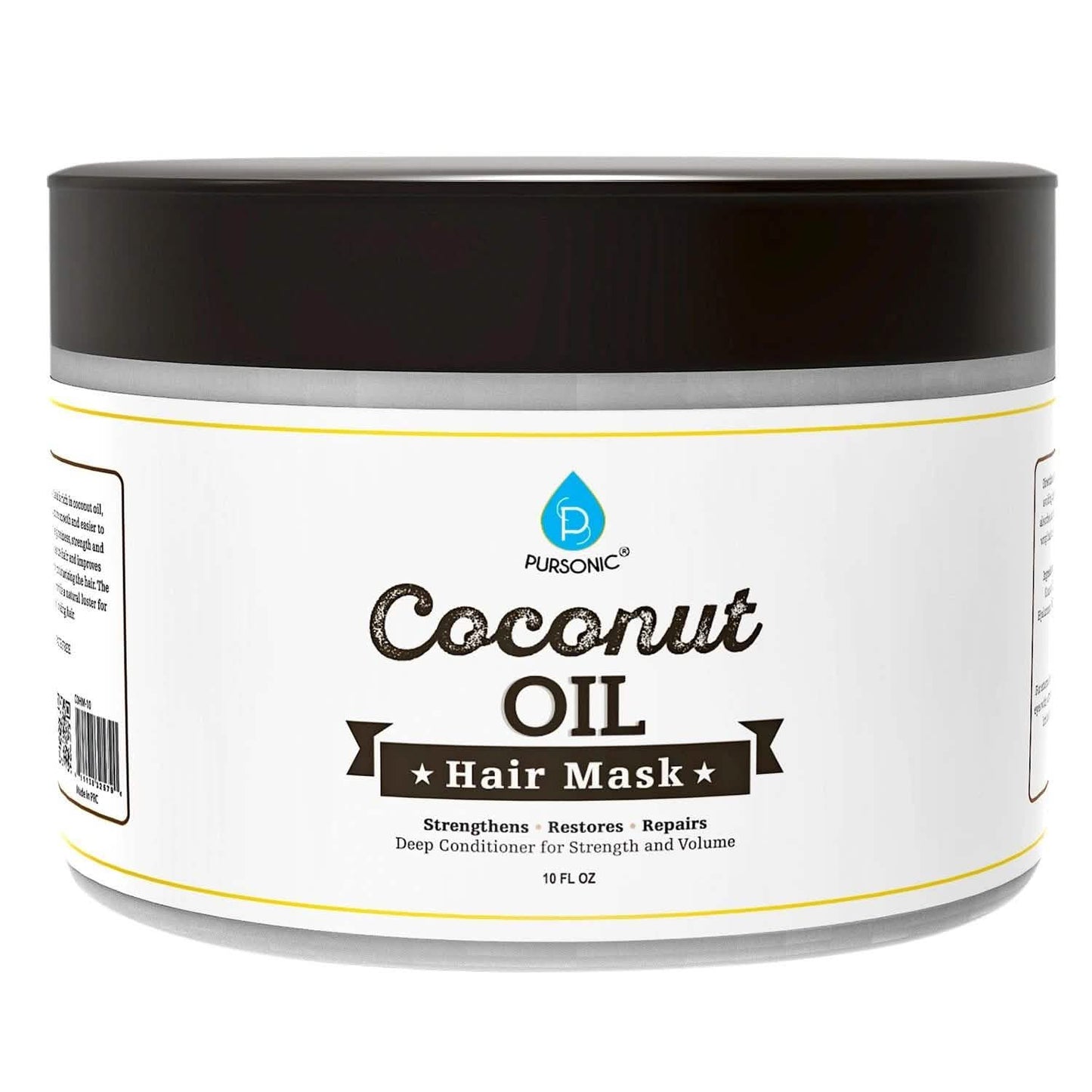 Mascarilla Capilar Pursonic con Aceite de Coco 10 oz
