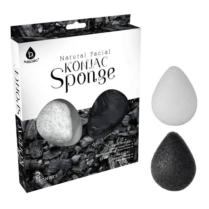 Esponja Facial Natural de Konjac Pursonic