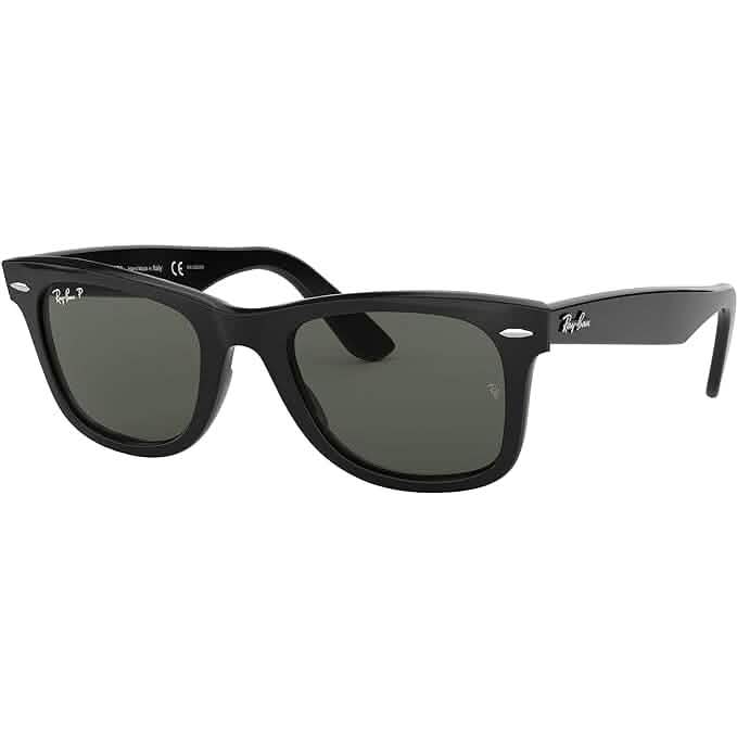 Gafas de sol cuadradas polarizadas Ray-Ban RB2140 Original Wayfarer (reacondicionadas)