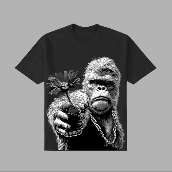 G West Mens Regular Fit Big Mam Front Graphic T Shirt : Gwpbast5052 - 3 Colors