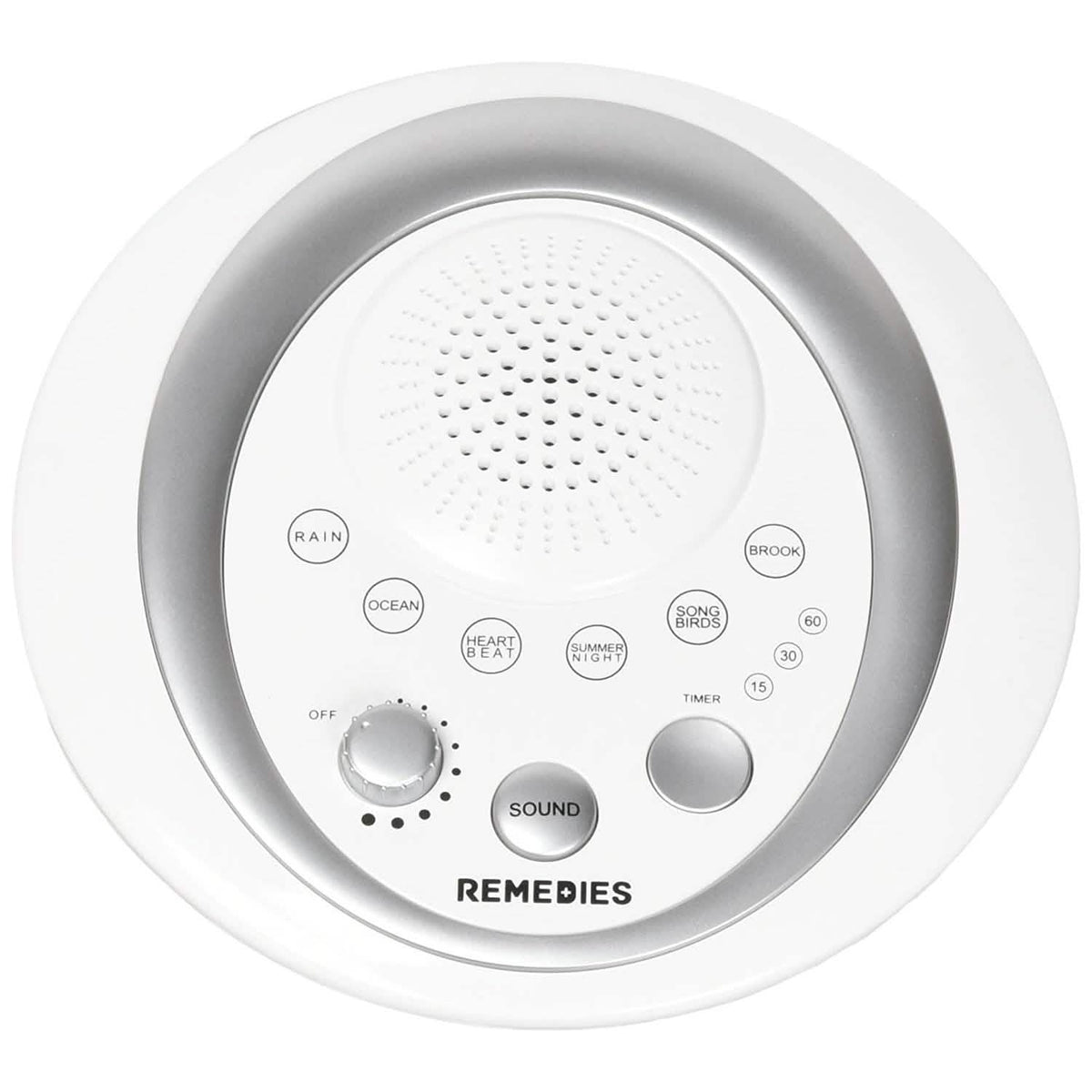 Máquina de sonido para dormir Remedios - 6 Sonidos relajantes de la naturaleza