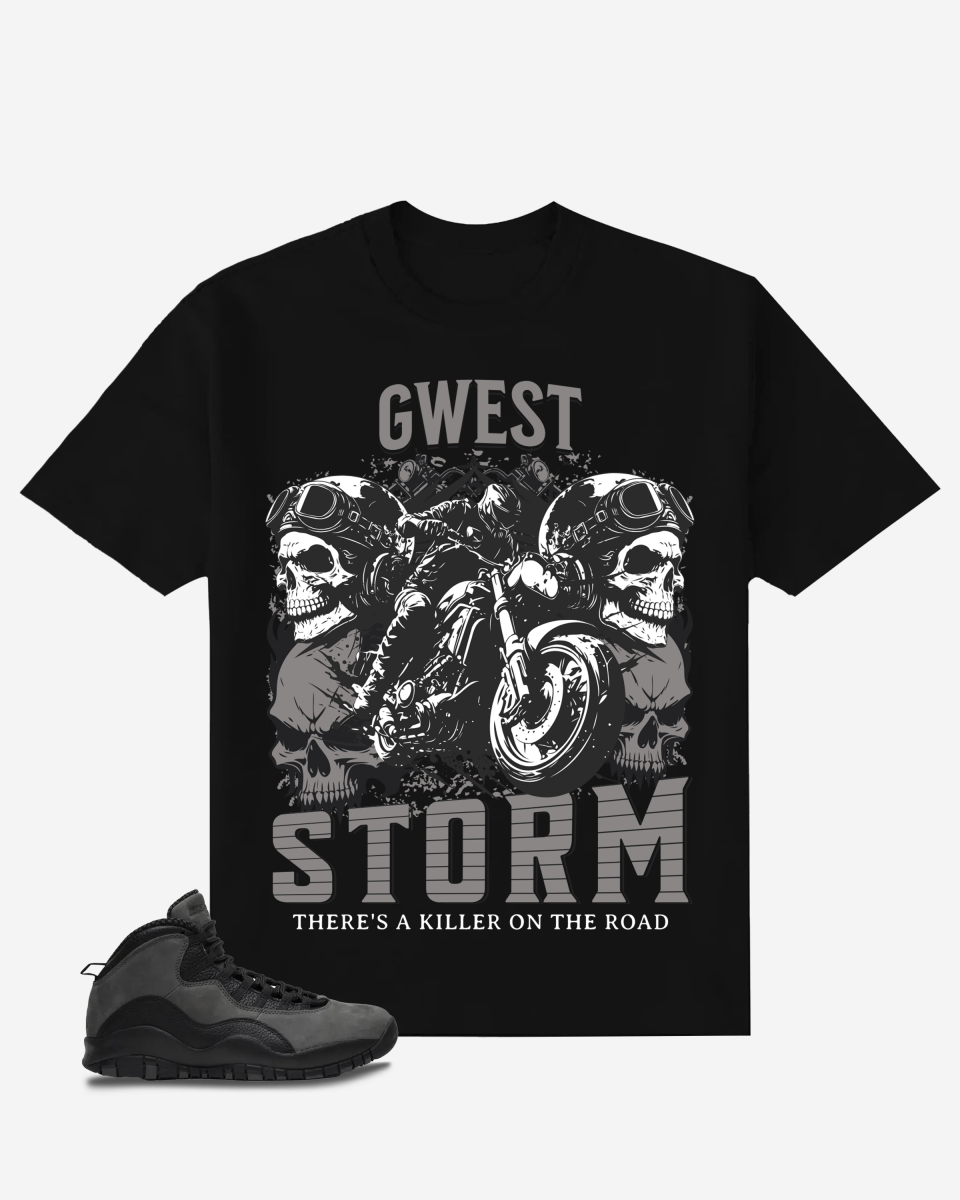 G West Riders On the Storm Oversized T-Shirt Mens