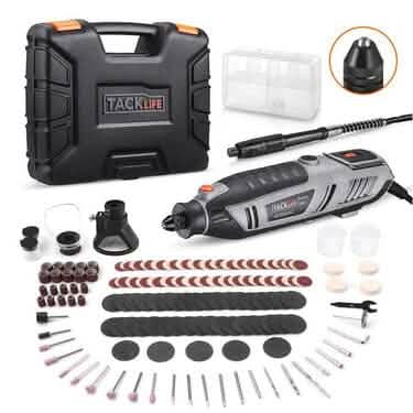 Herramienta rotatoria de 1.8 Amperios con mandril sin llave MultiPro y 170 accesorios - RTD36AC