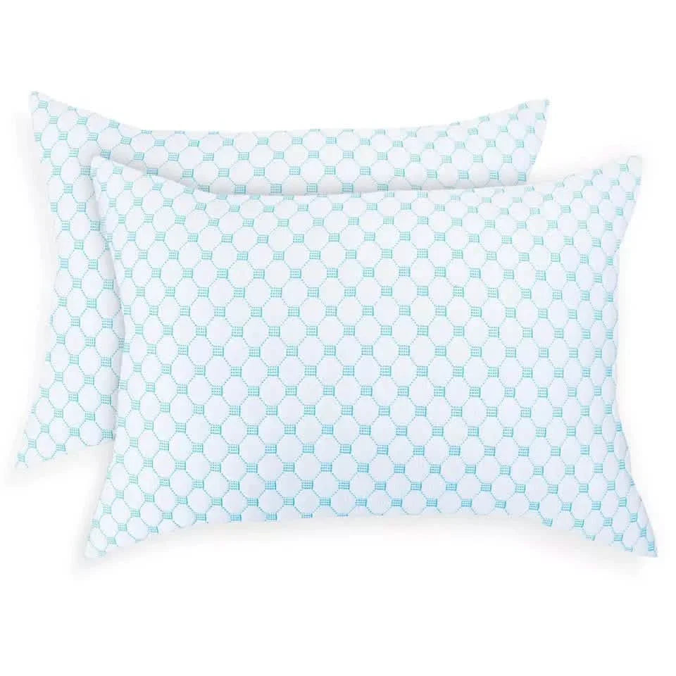 Almohada de espuma viscoelástica Bibb Home Cooling con funda extraíble