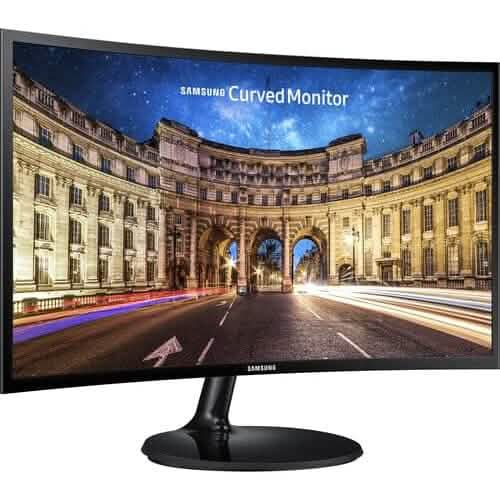 Samsung CF390 27" 16:9 Curved LCD FHD 1920x1080 Curved Desktop Black Monitor (Refurbished)