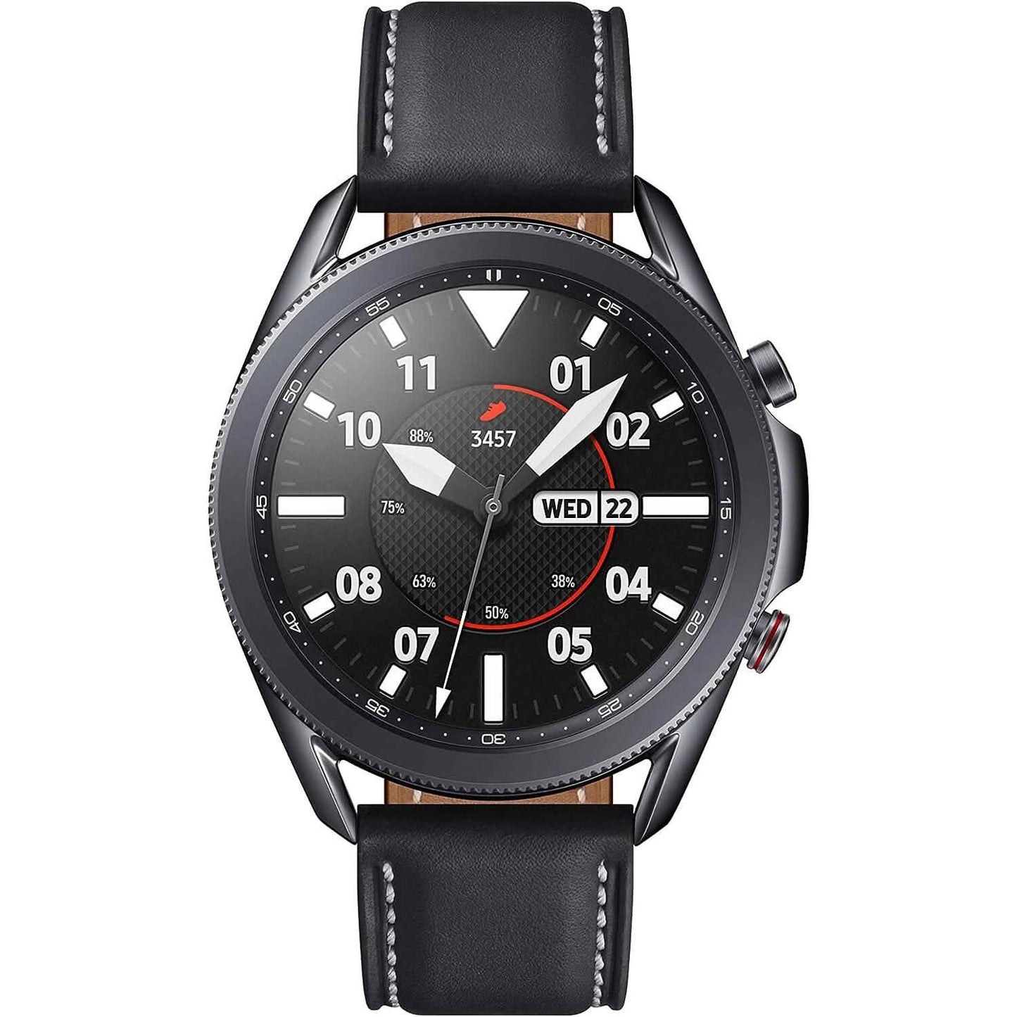 Samsung - Galaxy Watch3 Smartwatch 45mm Acero Inoxidable LTE - Negro Místico