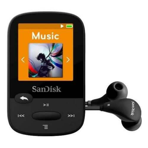 Reproductor MP3 SanDisk Clip 16 GB Sport Plus (restaurado)
