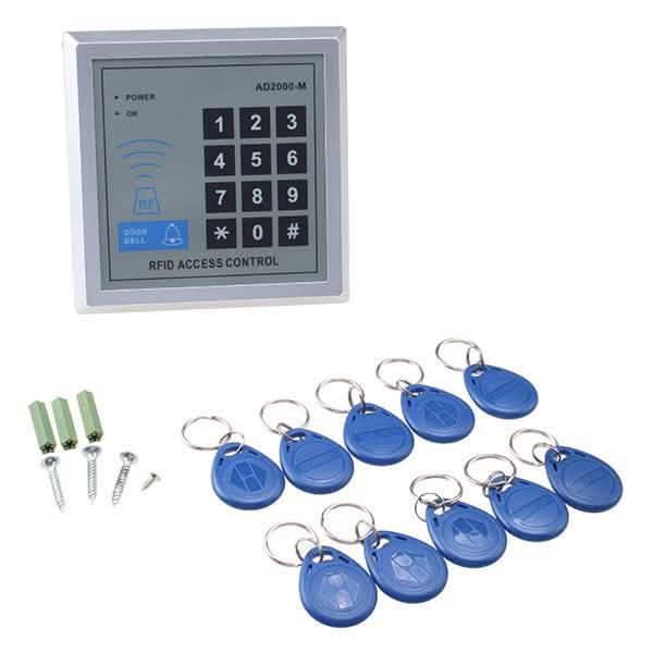 Teclado de seguridad RFID para entrada de puerta
