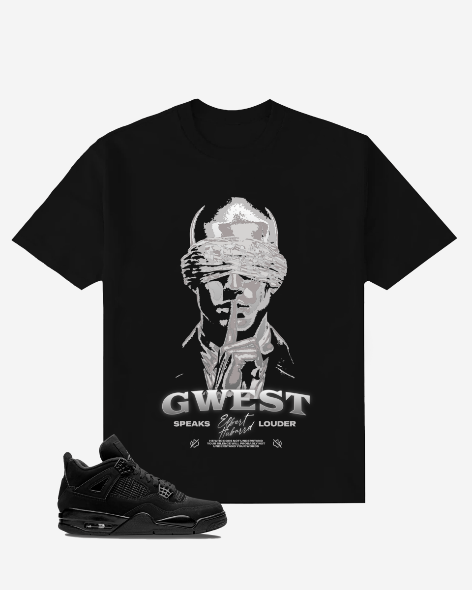 G West Silence Oversized T-Shirt Mens