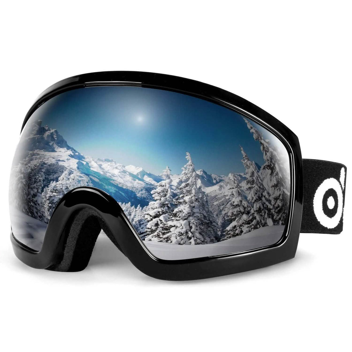 Gafas de esquí doble lente antivaho para invierno cortavientos