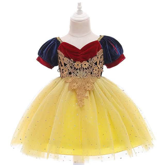 Disfraz de Princesa Blancanieves Vestido Cosplay